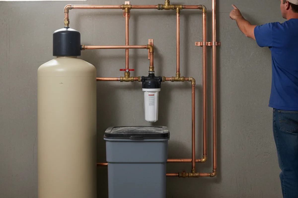 Whole-house water treatment system installed in Spring Hill